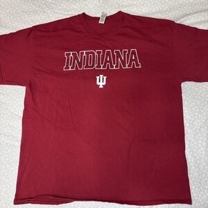 Indiana University Hoosiers T-Shirt Crimson Red - Size XL | IU
